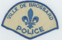 CANADA,QUEBEC,BROSSARD POLICE 1